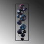 Wallity Space Accesorio Decorativo de Pared de Metal Multicolor